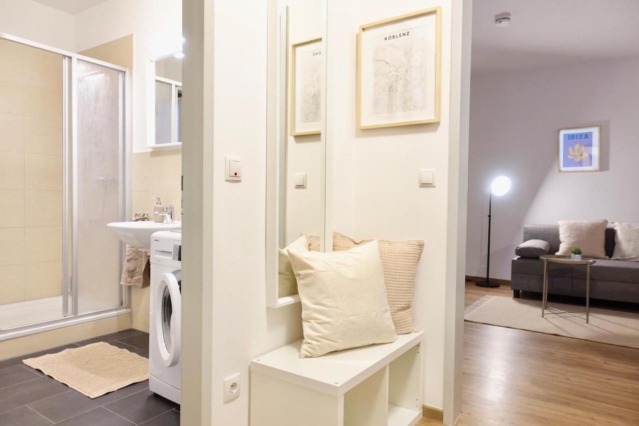 קובלנץ Modernes Apartment, Stadtnah, Stellplatz, Naehe Mosel מראה חיצוני תמונה